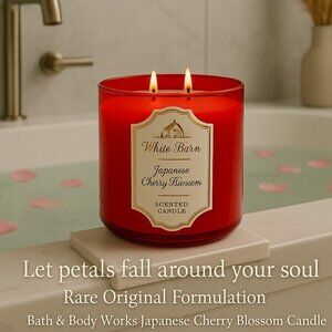 Original Bath & Body Works Cherry Blossom Candle – Rare & Unforgettable